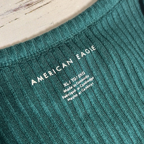 American eagle outfitters tank top green super soft material size XL - Picture 2 of 4